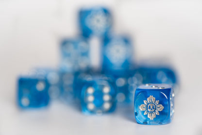 Dragon Ice Dice (Set of 12) - Bonebox Games