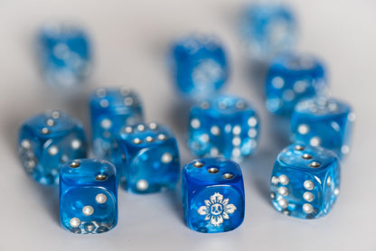 Dragon Ice Dice (Set of 12) - Bonebox Games